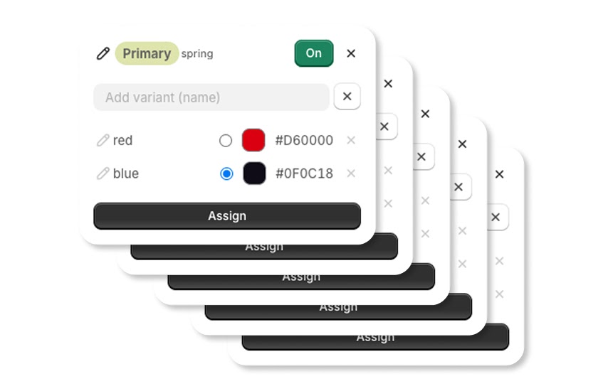 Save designs and sync to Shopify